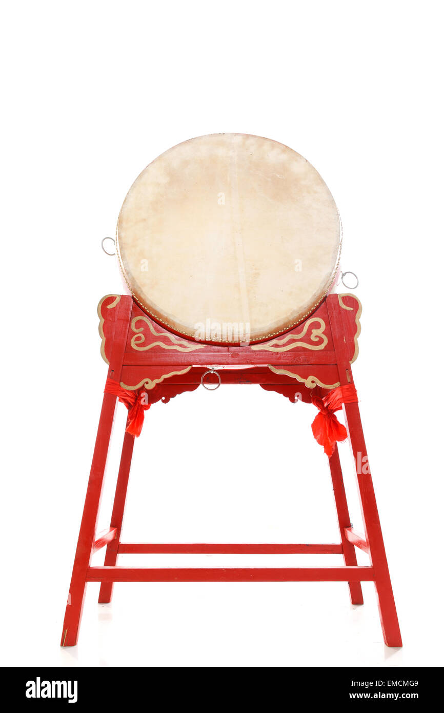 Traditional chinese drum Cut Out Stock Images & Pictures - Alamy