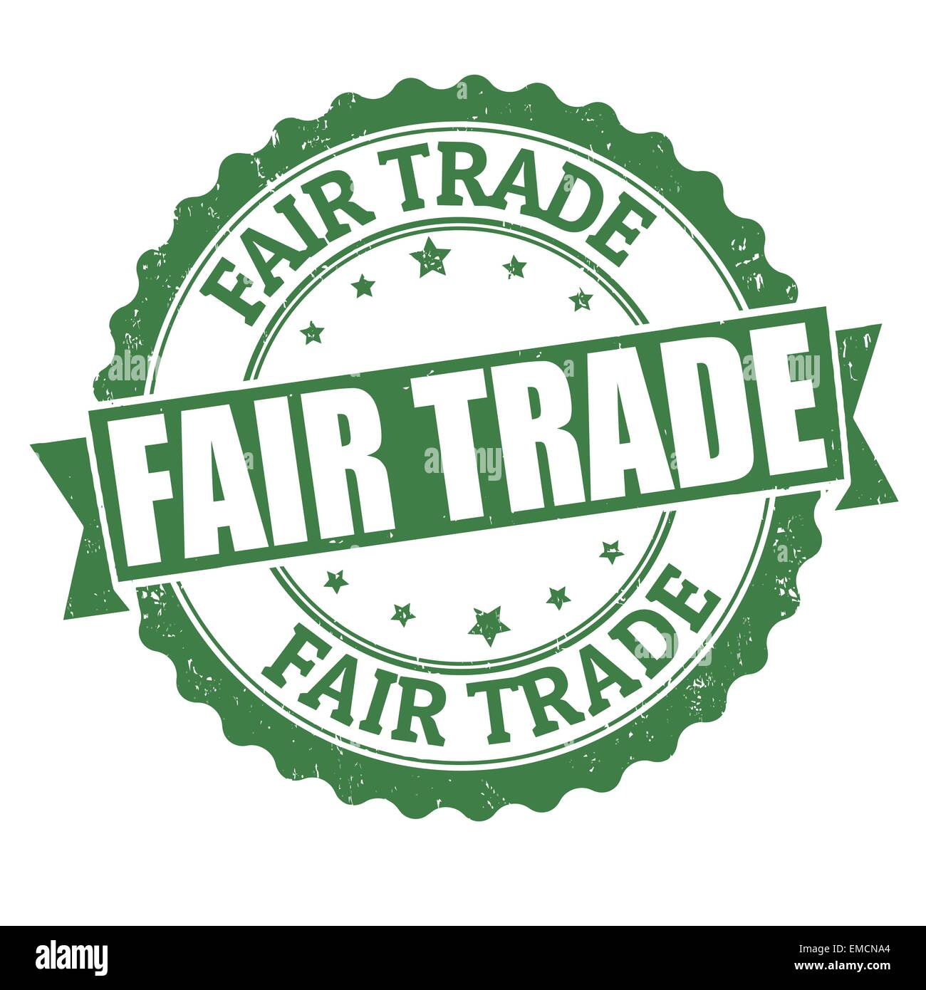 Fair trade stamp Stock Vector