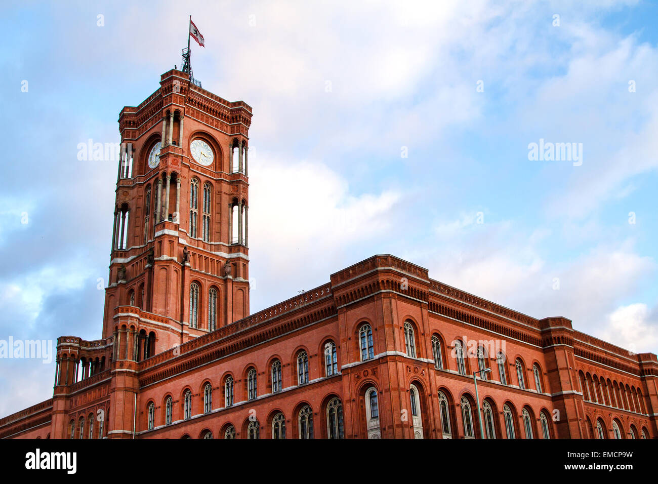 Red City Hall In Berlin, Germany Stock Photo - Alamy