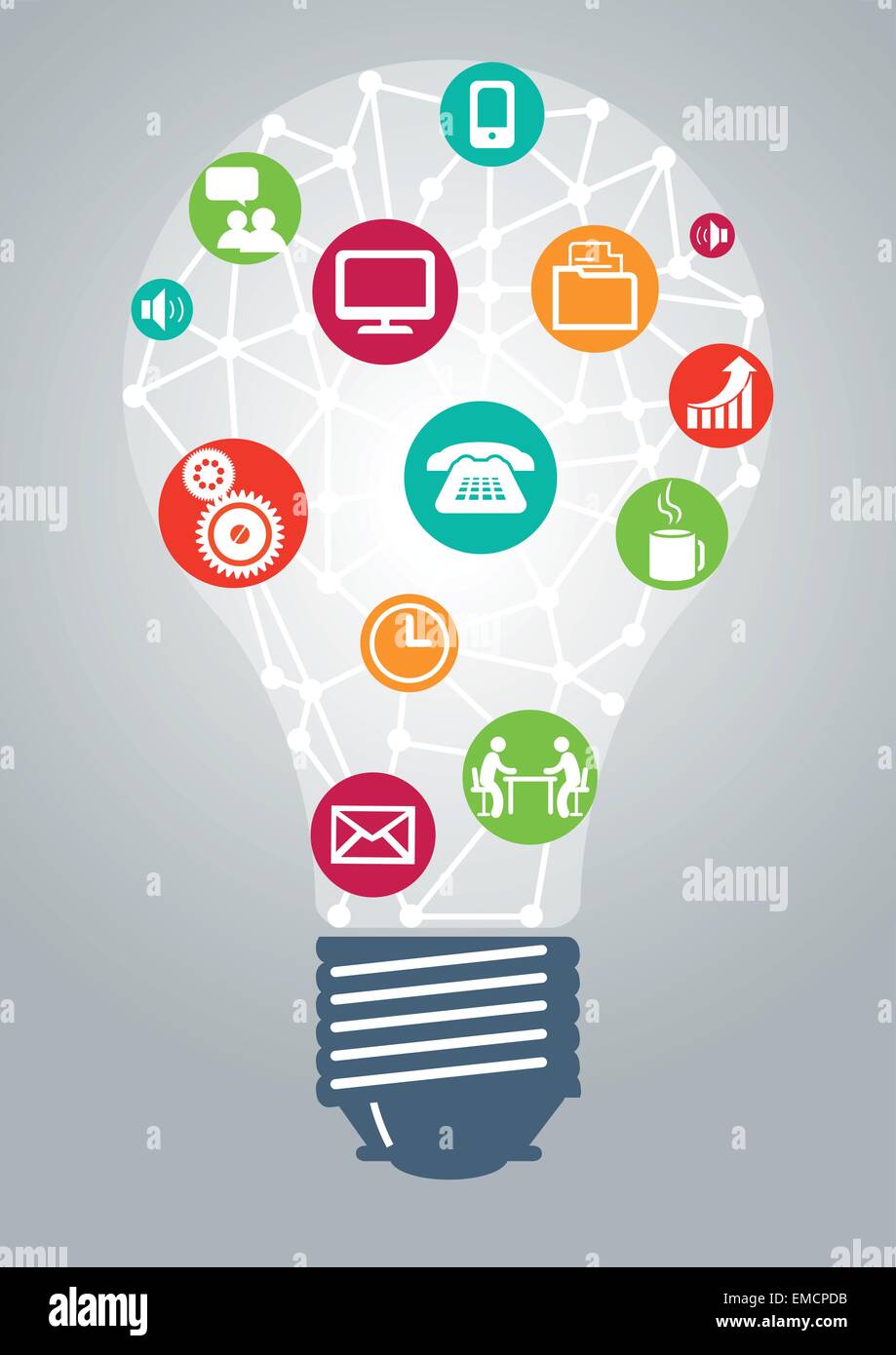 Communication picture Stock Vector Images - Alamy