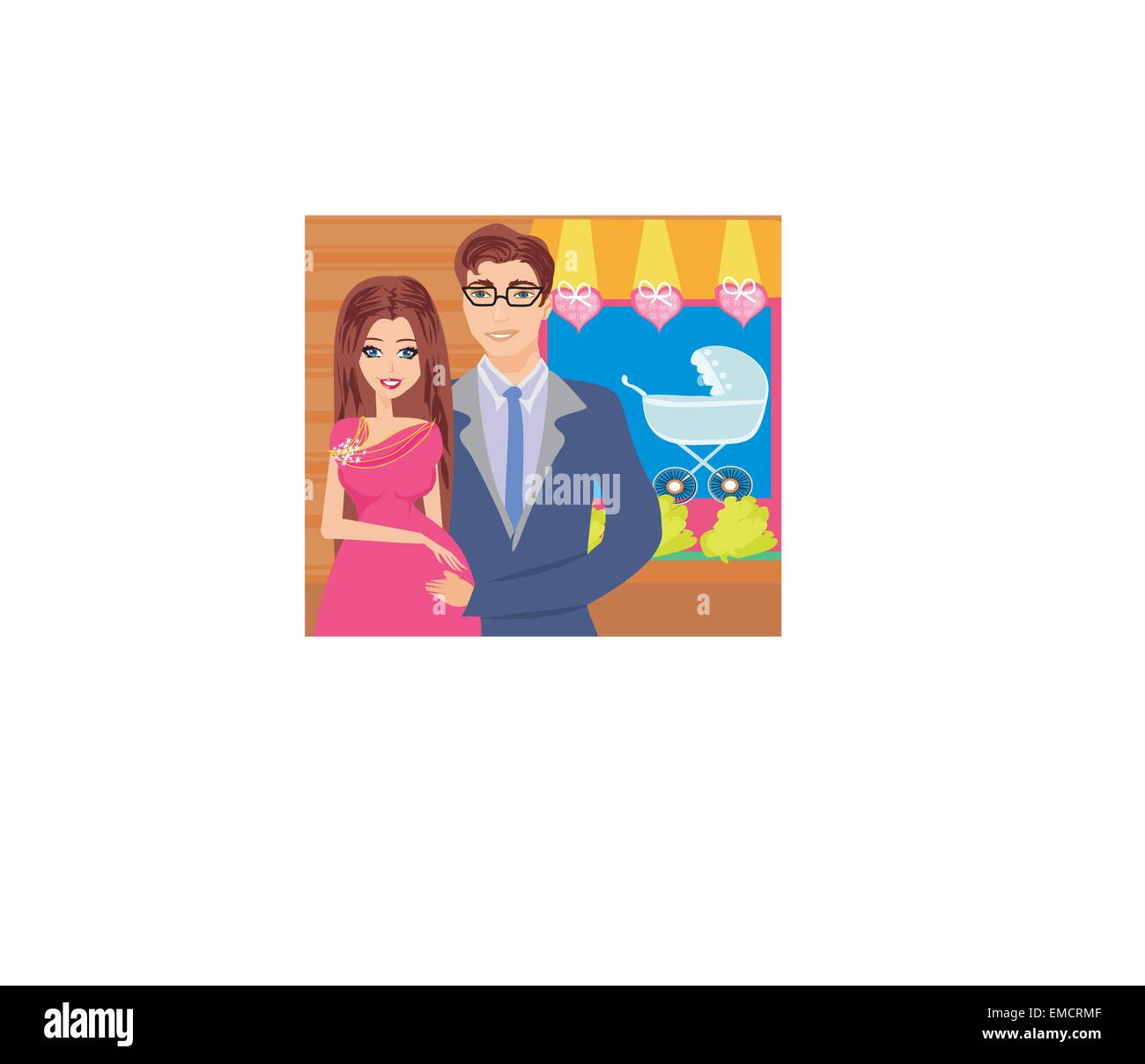 Child awaiting Stock Vector Images - Alamy
