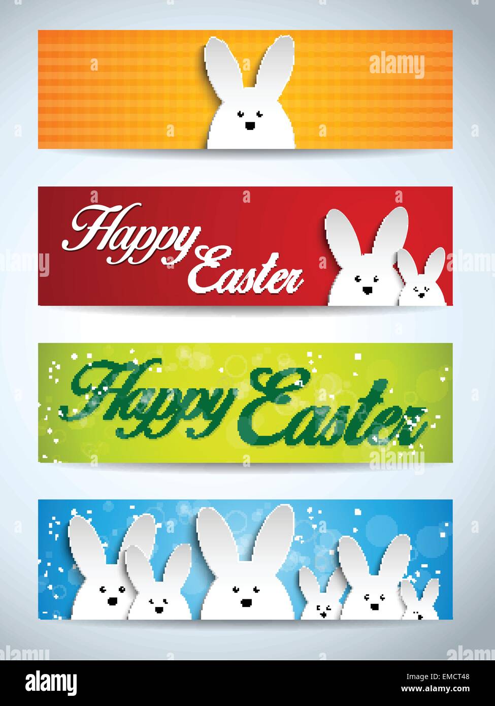 Holiday banners easter Stock Vector Images Alamy