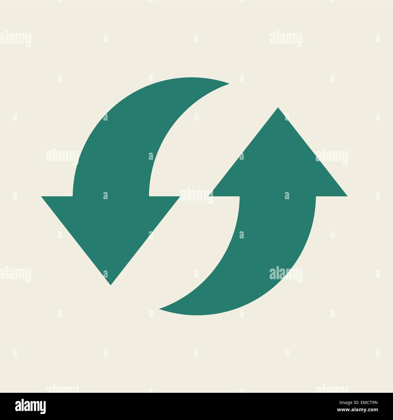 Eco Flat Icon Stock Vector Image & Art - Alamy
