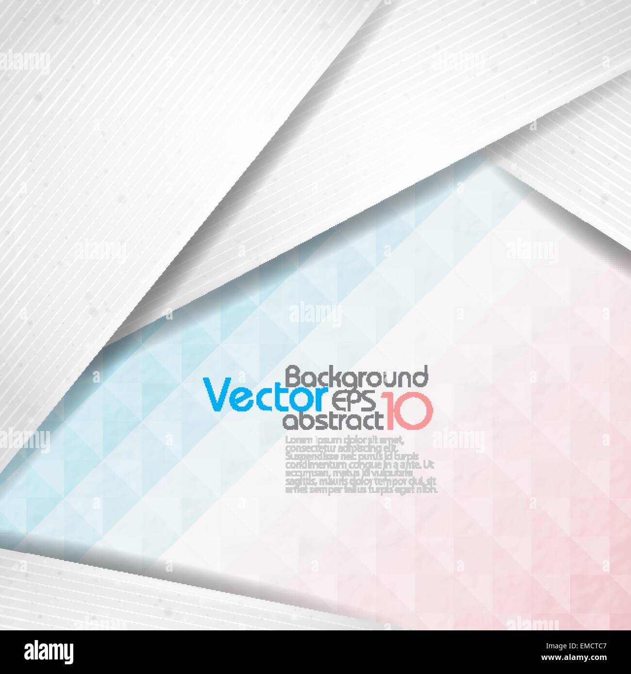Abstract Background With White Paper Layers Stock Vector Image & Art ...