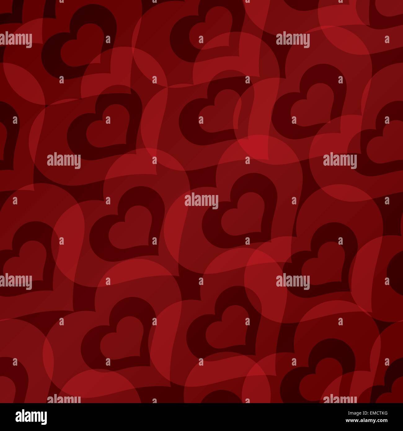 Valentine's day background with hearts seamless pattern Stock Vector ...