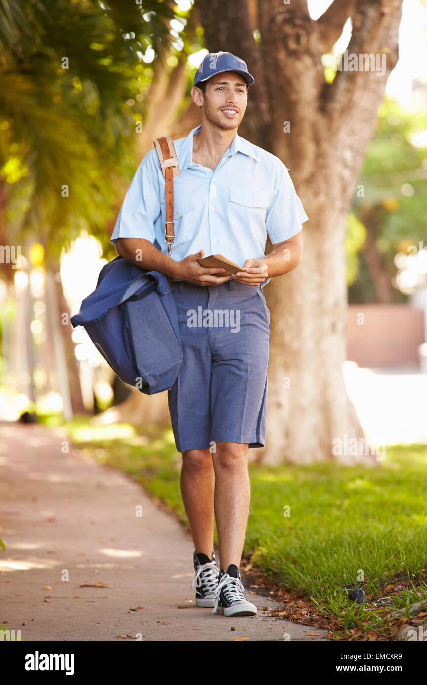 Mailman with letters hi res stock photography and images Alamy Mailman with letters hi res stock photography and images Alamy