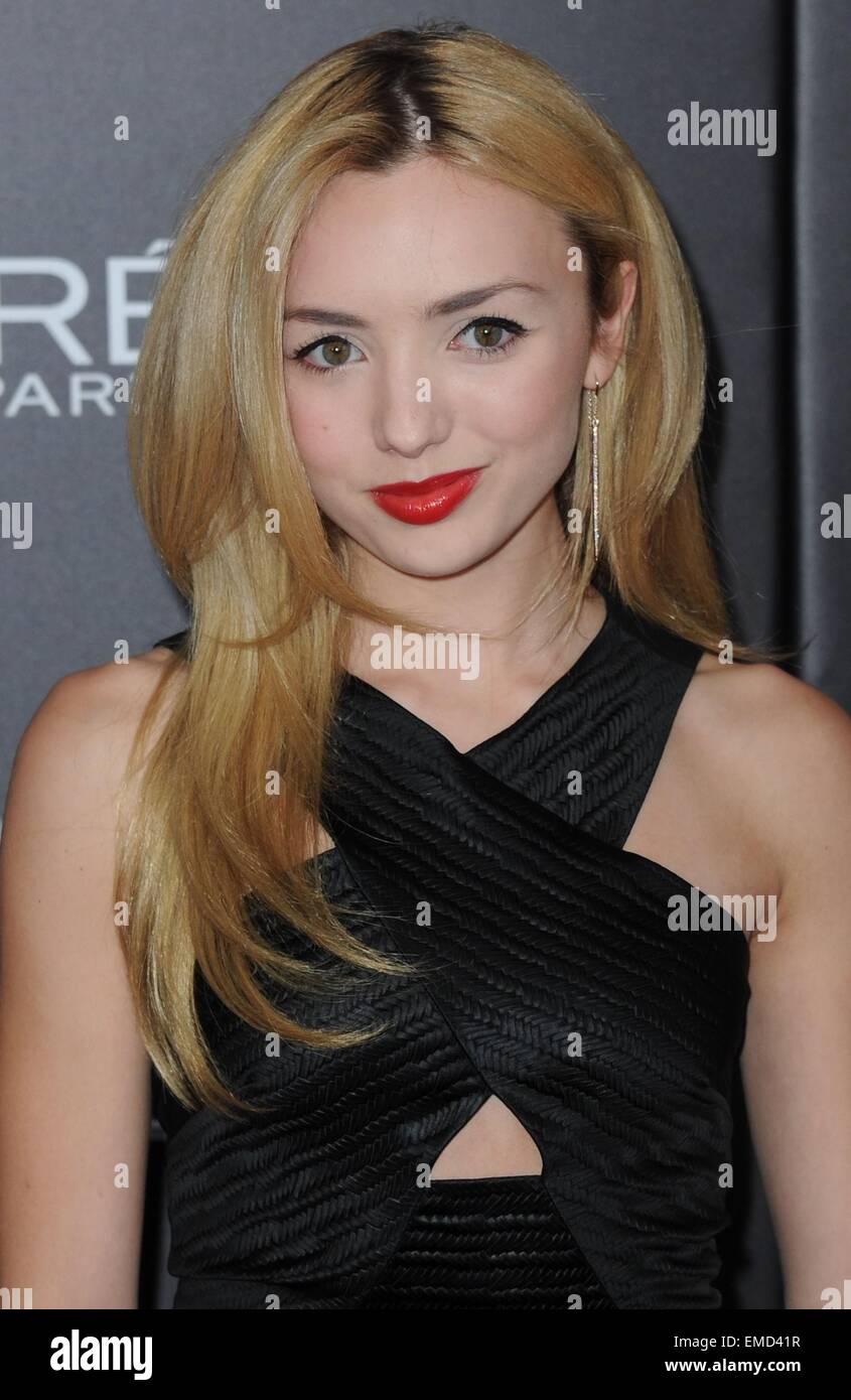 New York, NY, USA. 19th Apr, 2015. Peyton List at arrivals for THE AGE OF ADALINE Premiere, AMC Loews Lincoln Square 13, New York, NY April 19, 2015. Credit:  Kristin Callahan/Everett Collection/Alamy Live News Stock Photo