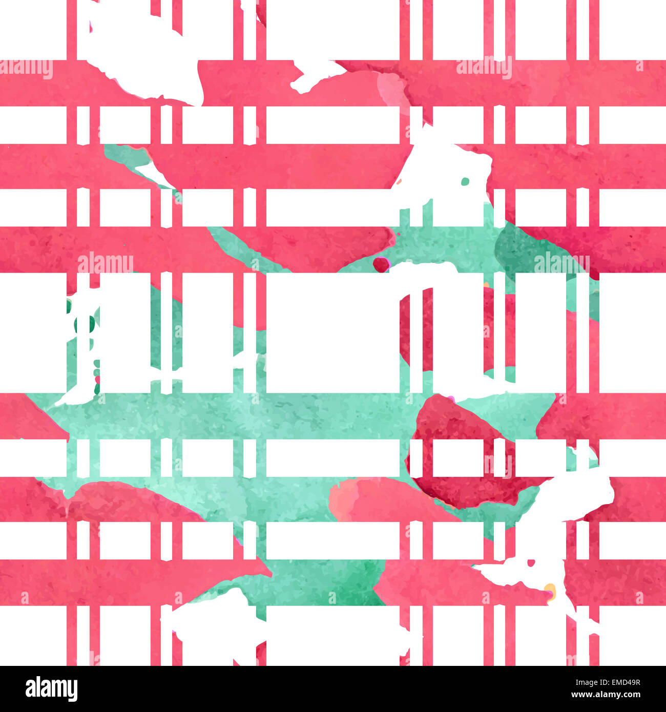 Watercolor seamless pattern Stock Photo - Alamy