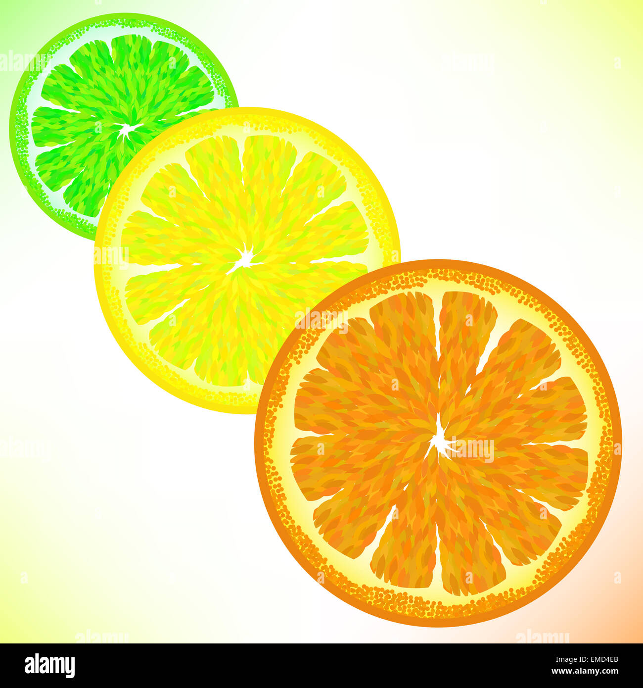Lime Lemon Orange Stock Photo - Alamy
