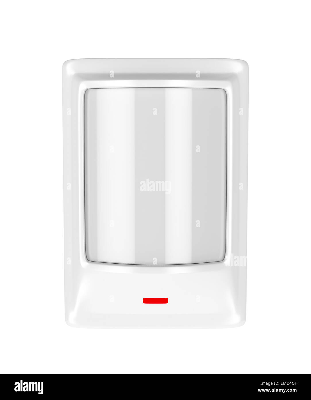 Motion detector isolated on white background Stock Photo Alamy
