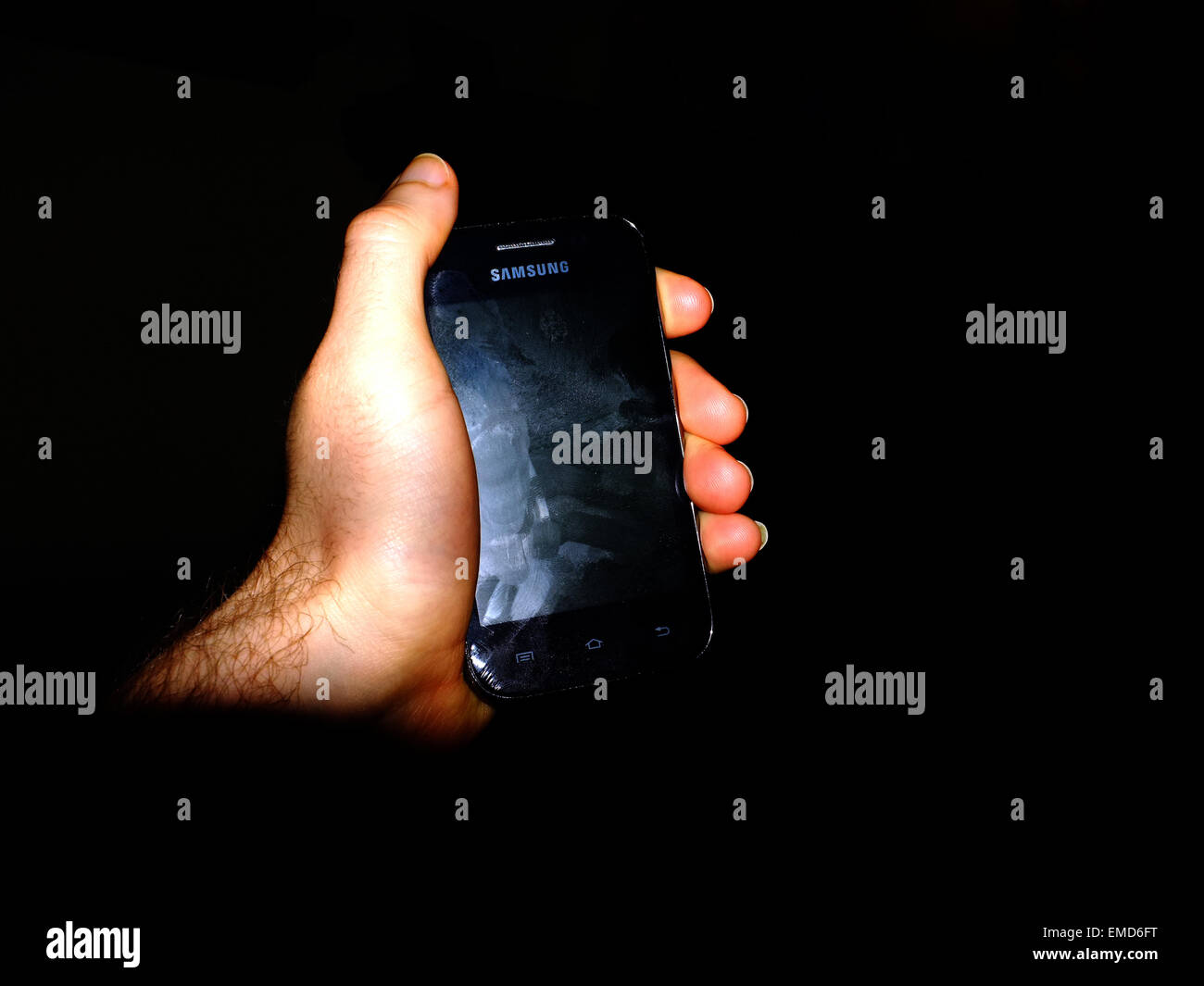 Samsung Smartphone White Background Hi Res Stock Photography And Images Alamy