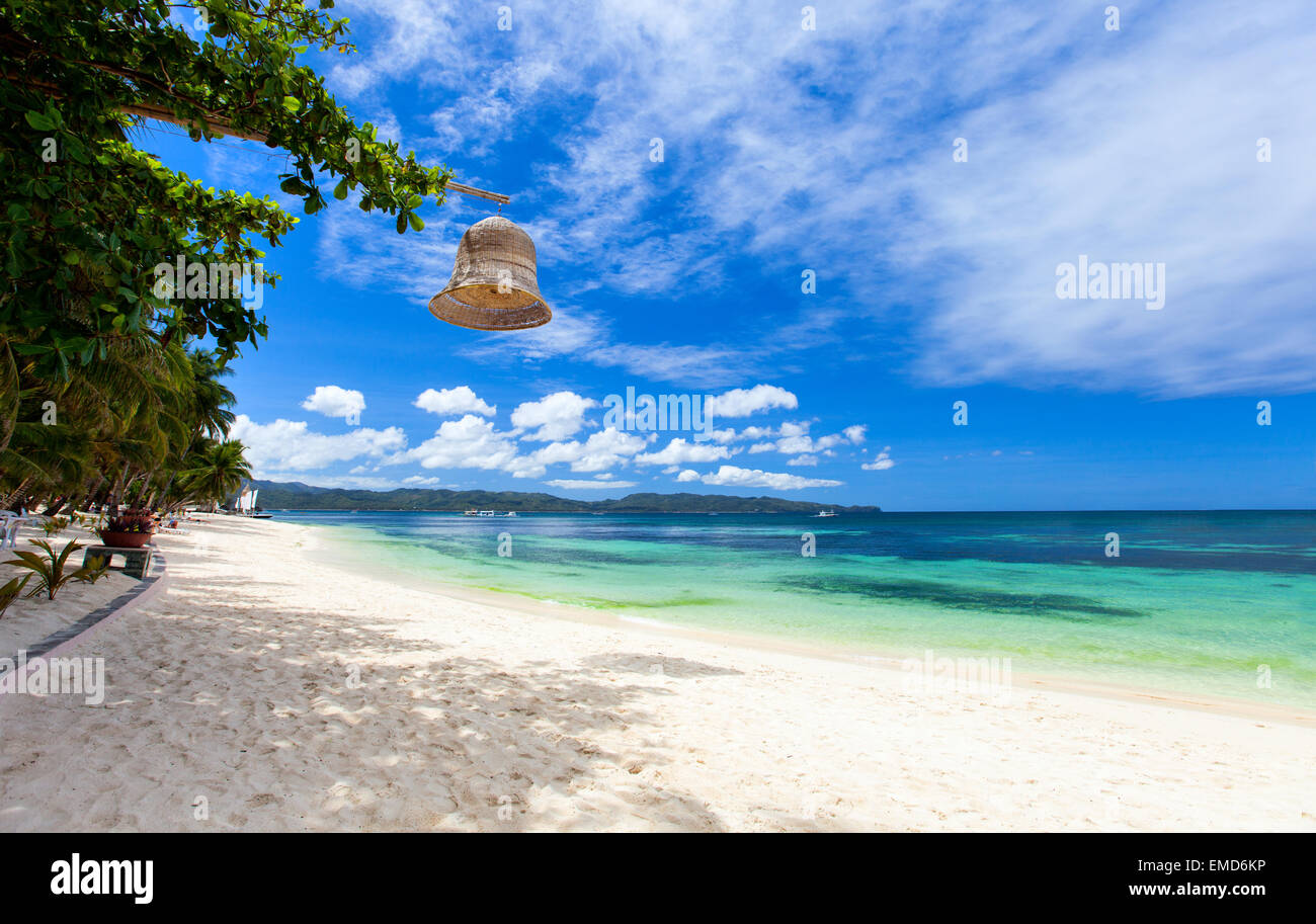 Idyllic tropical beach Stock Photo
