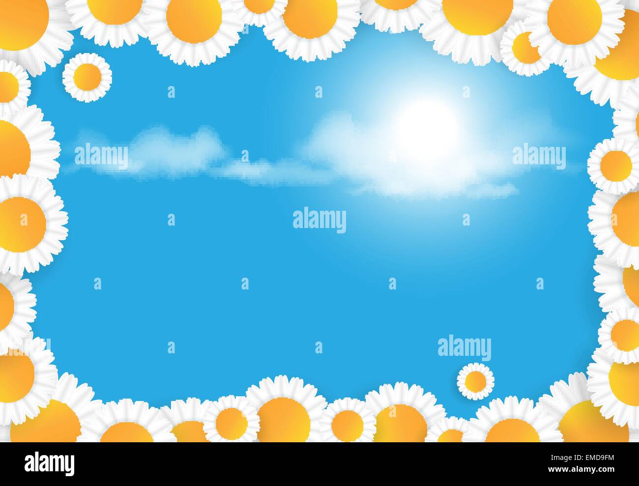 Vector abstract summer time background Stock Vector Image & Art - Alamy
