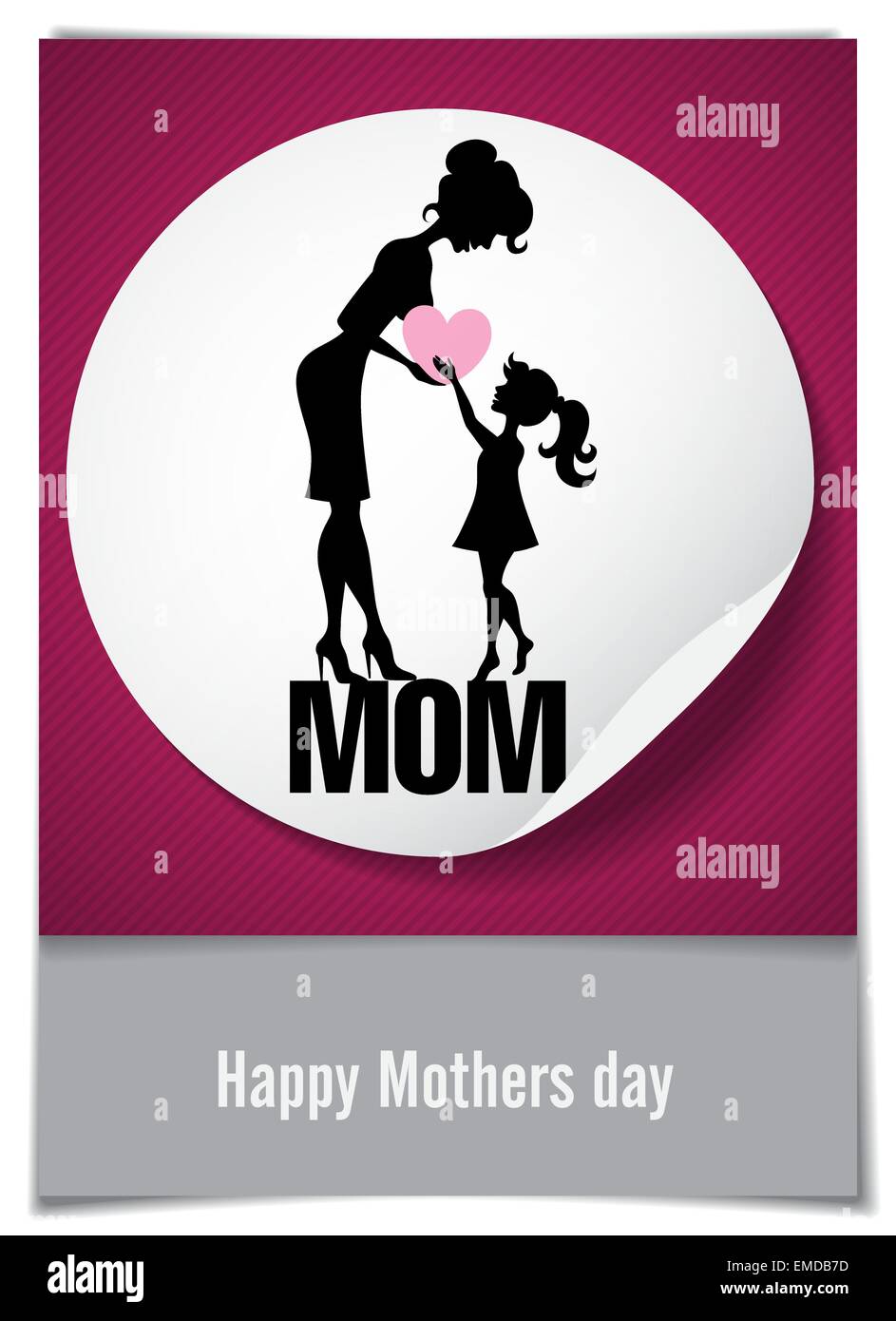 Happy Mothers Day Stock Vector Image & Art - Alamy