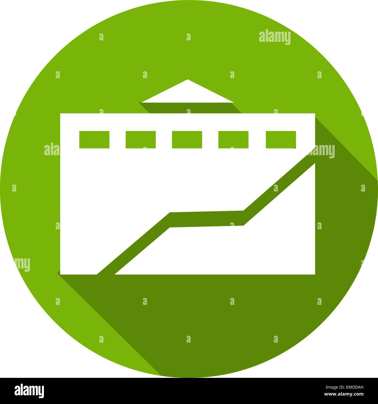 Eco Flat Icon Stock Vector Image & Art - Alamy