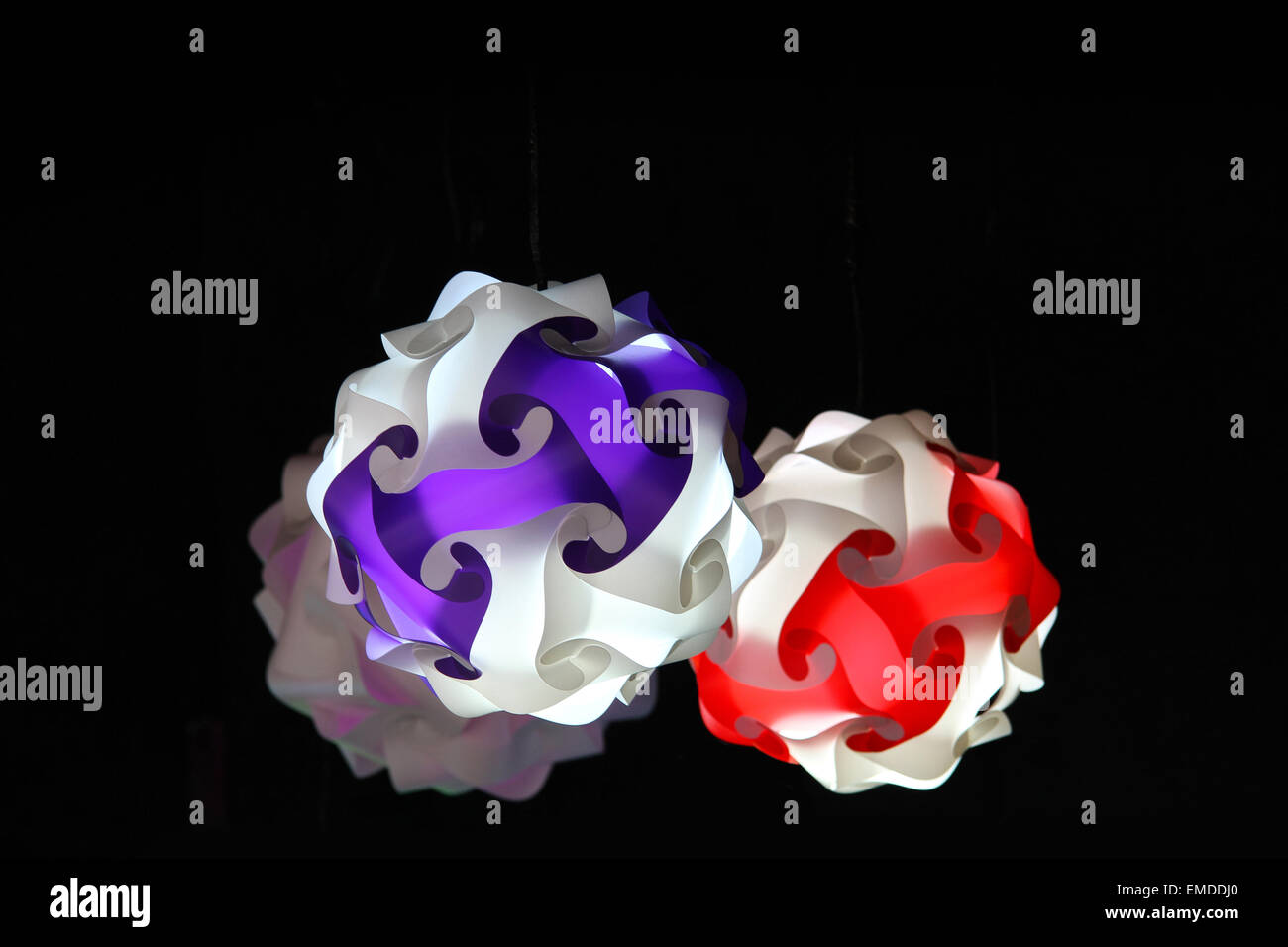 Lights made of plastic Stock Photo Alamy