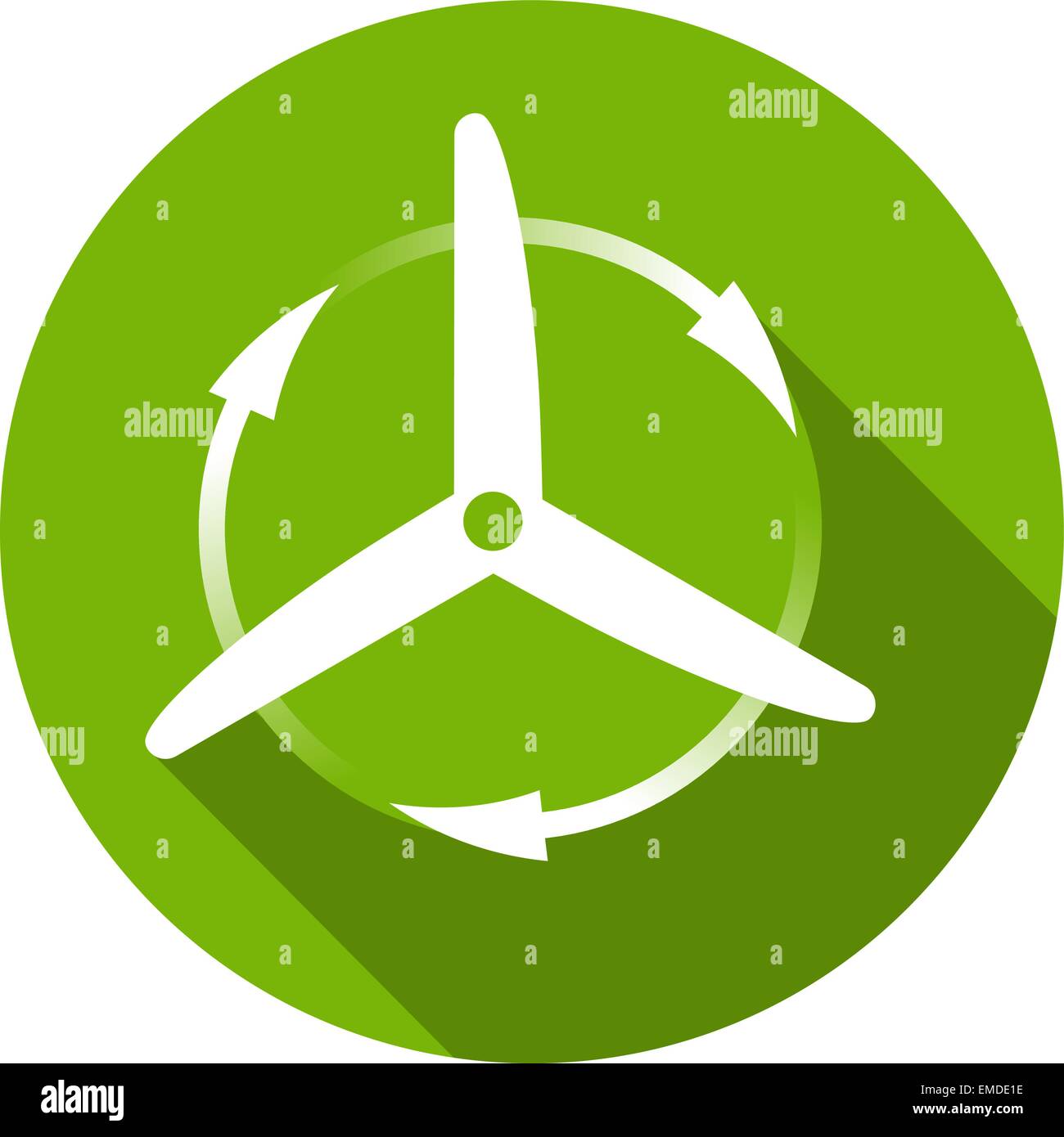 Eco Flat Icon Stock Vector Image & Art - Alamy