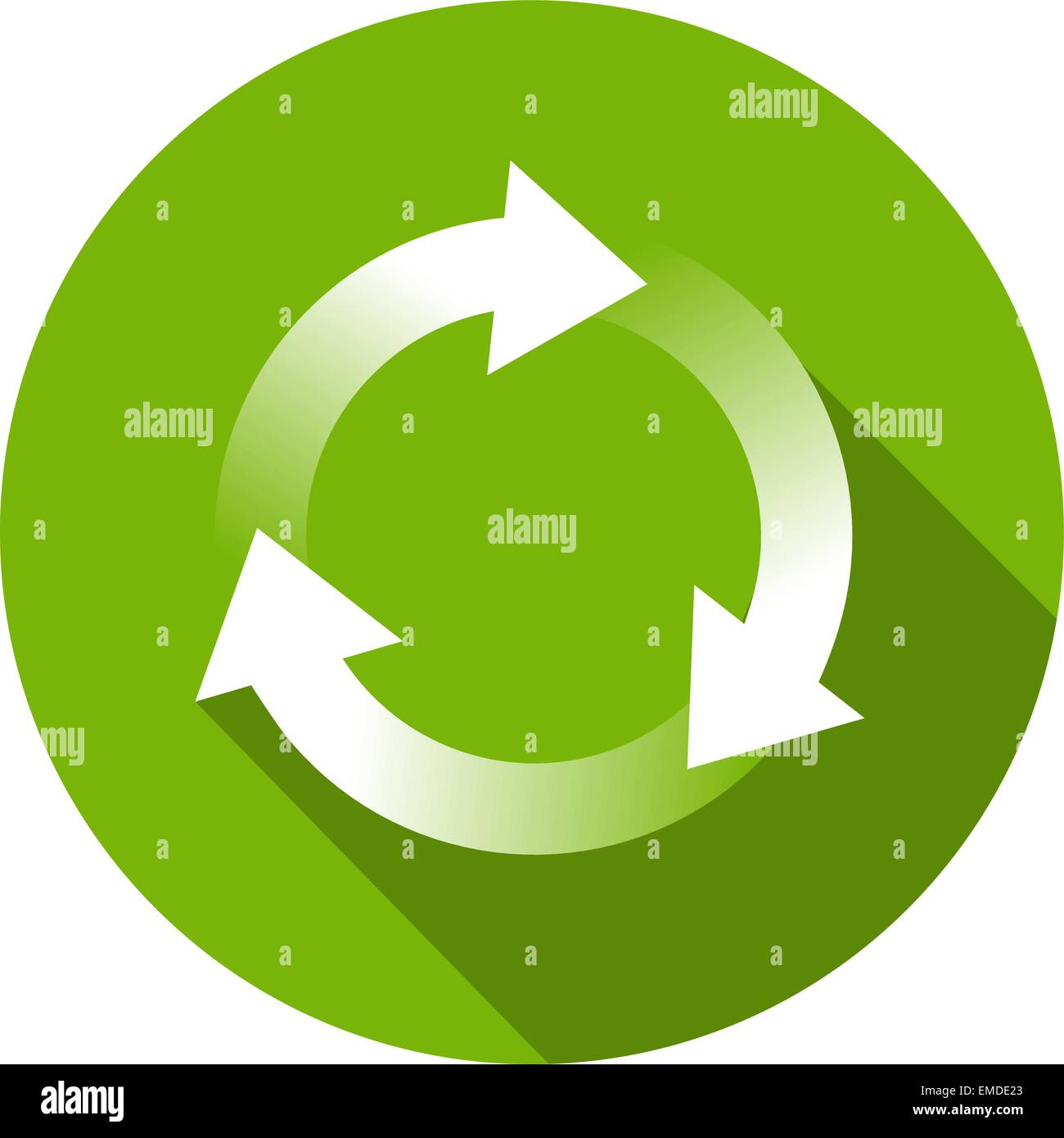 Eco Flat Icon Stock Vector Image & Art - Alamy