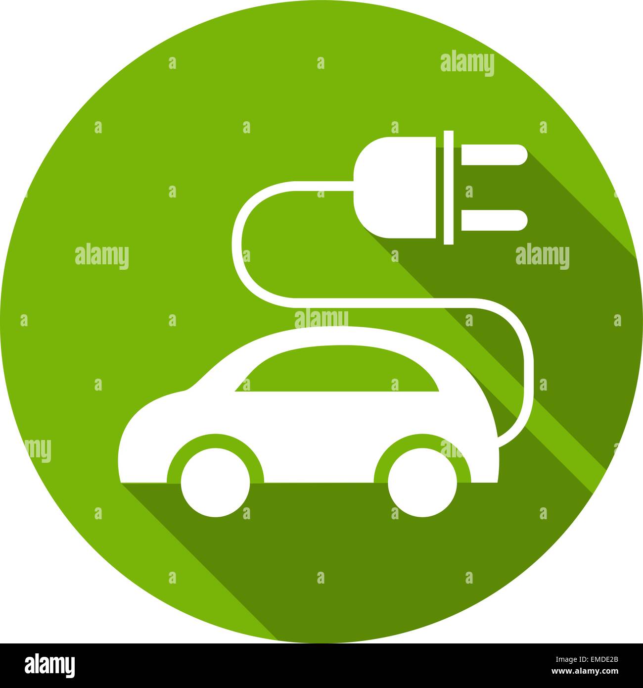 Eco Flat Icon Stock Vector Image & Art - Alamy