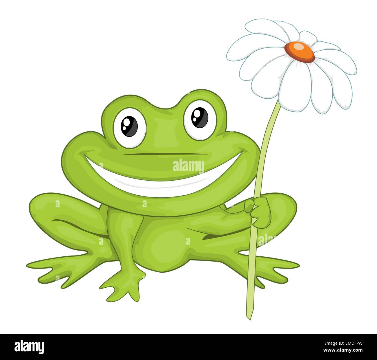 Cartoon frog Stock Vector Image & Art - Alamy