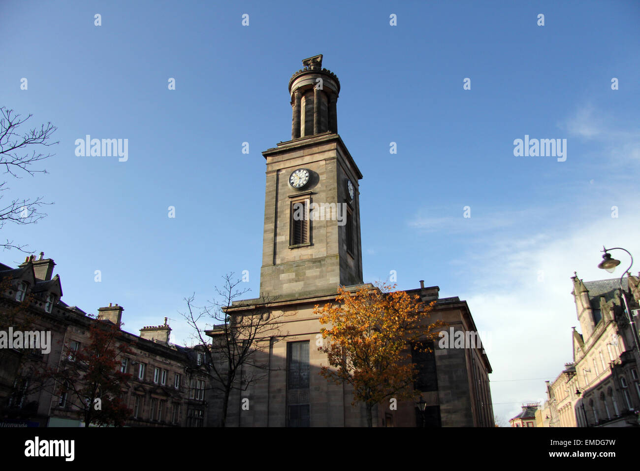 Church Elgin Scotland Stock Photo