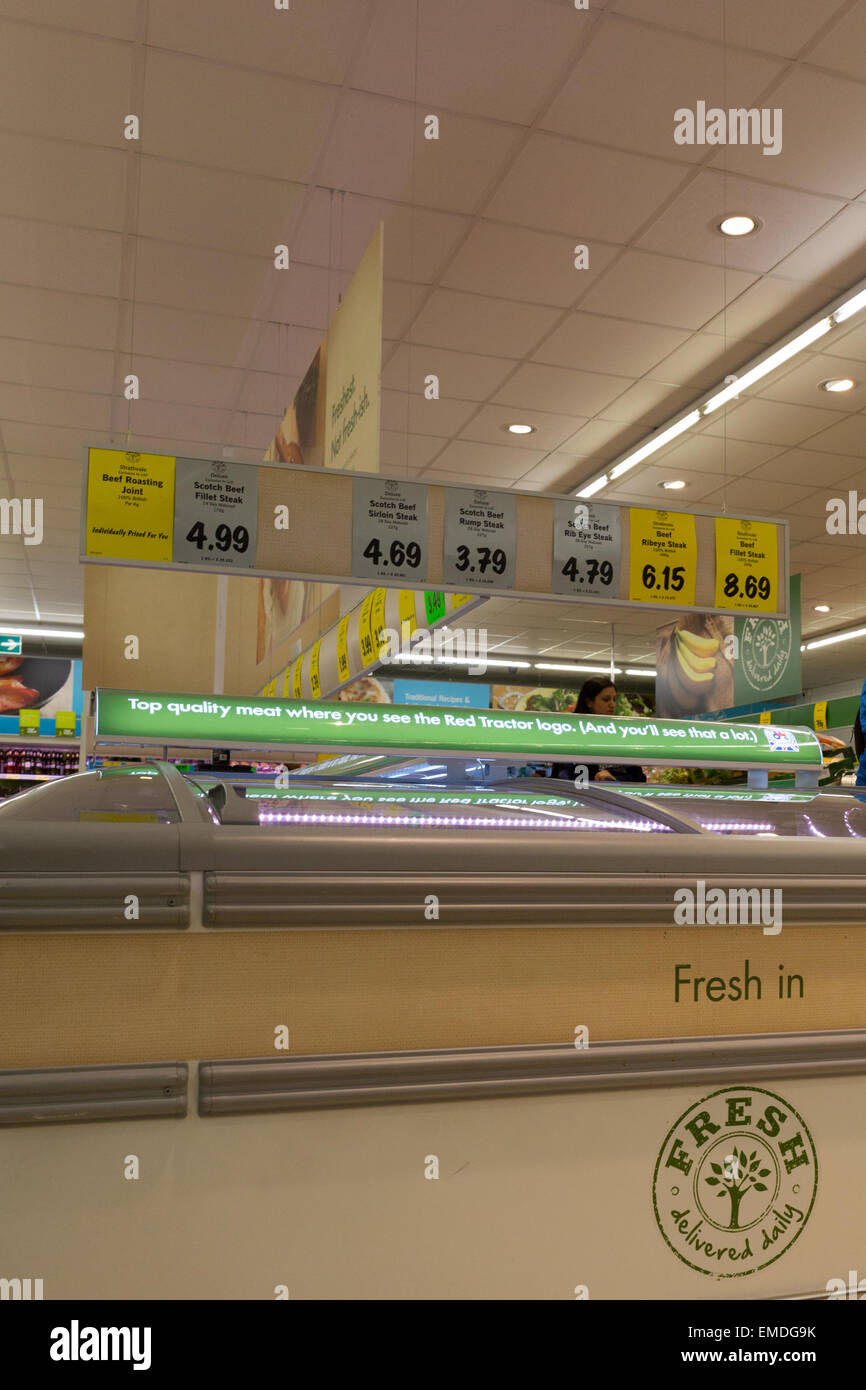 Supermarket meat aisle uk hires stock photography and images Alamy