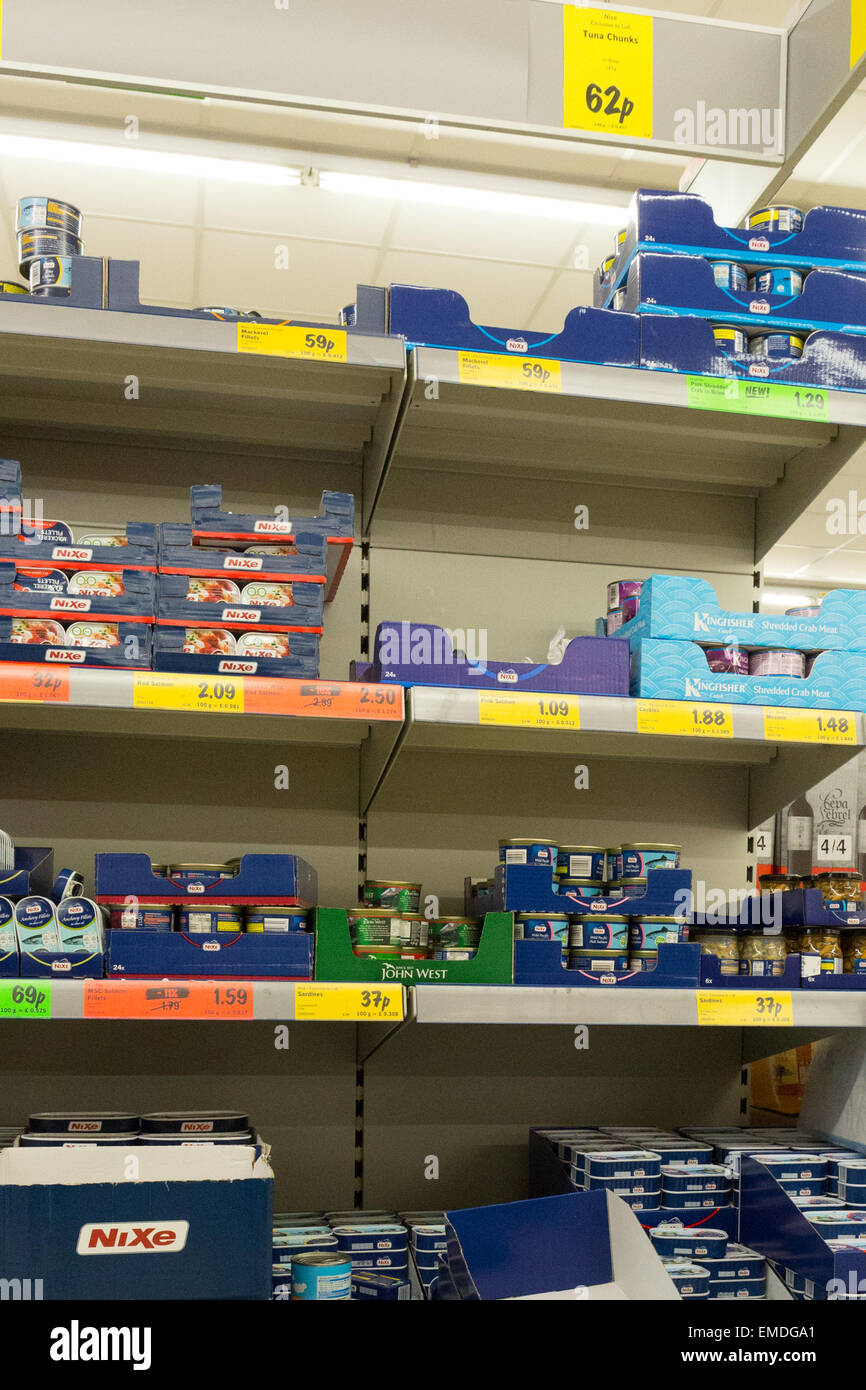 Tinned tuna aisle lidl supermarket hires stock photography and images