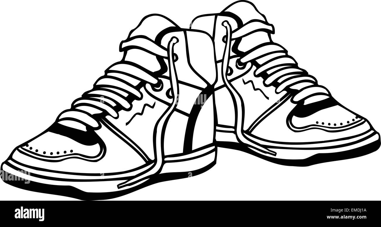 Clipart Of Gym Shoes