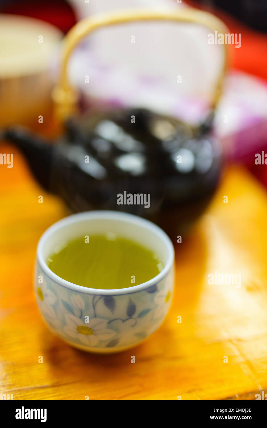 Green tea Stock Photo