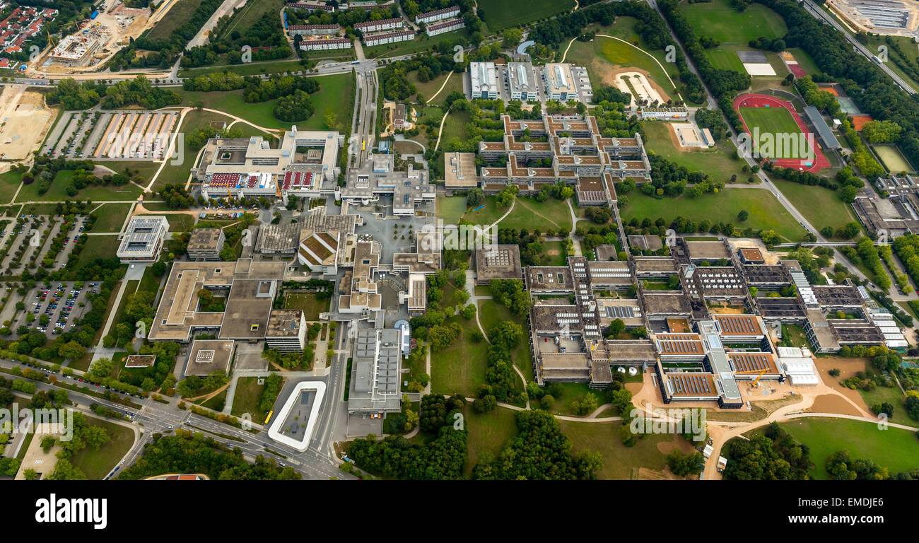 University of Regensburg, Regensburg, Upper Palatinate, Bavaria, Germany Stock Photo