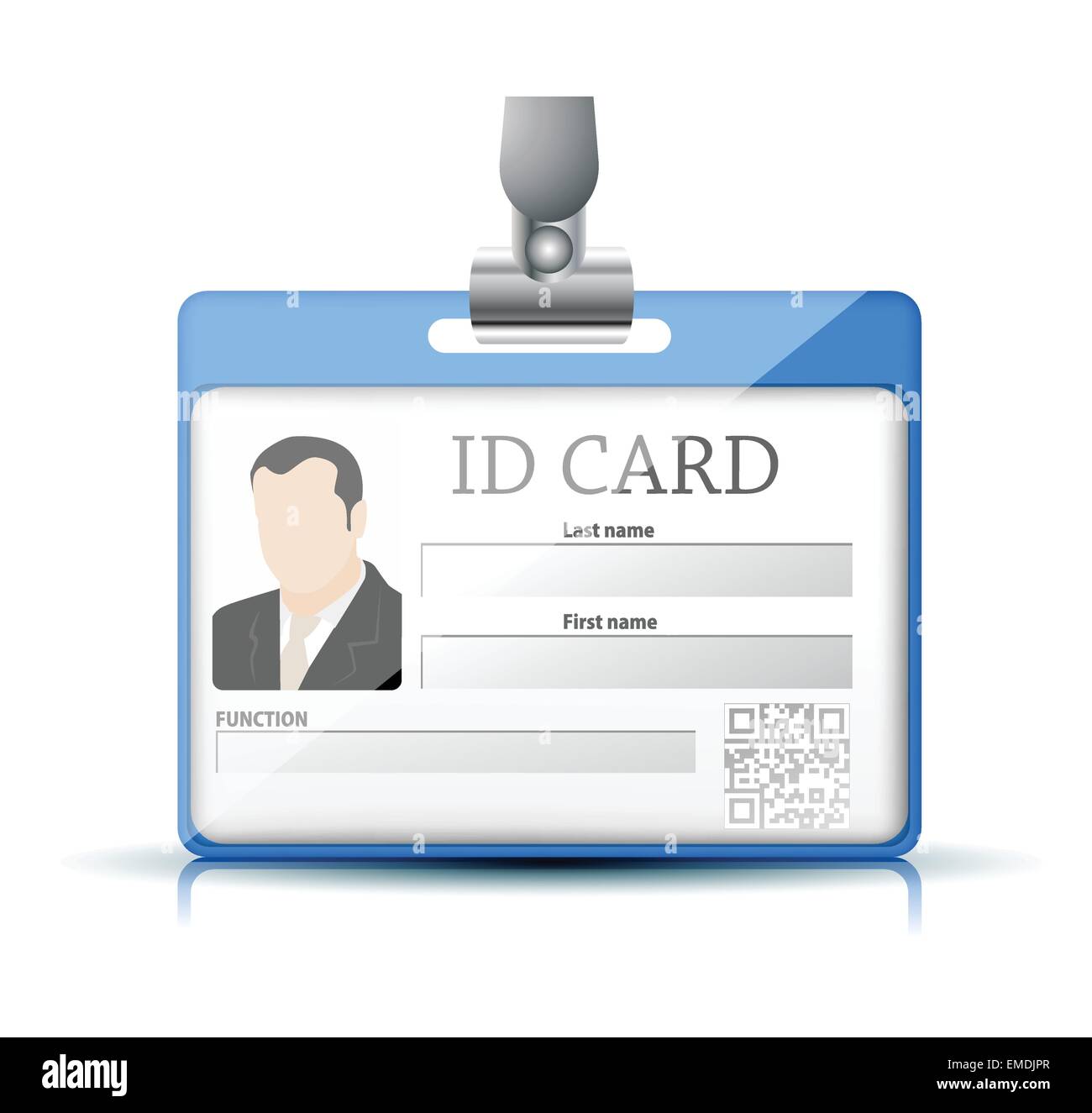 ID Card Stock Vector