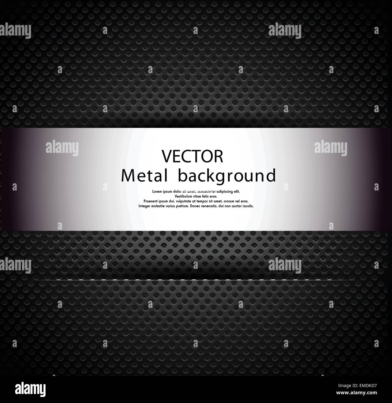 Metal backdrop Stock Vector Images - Alamy