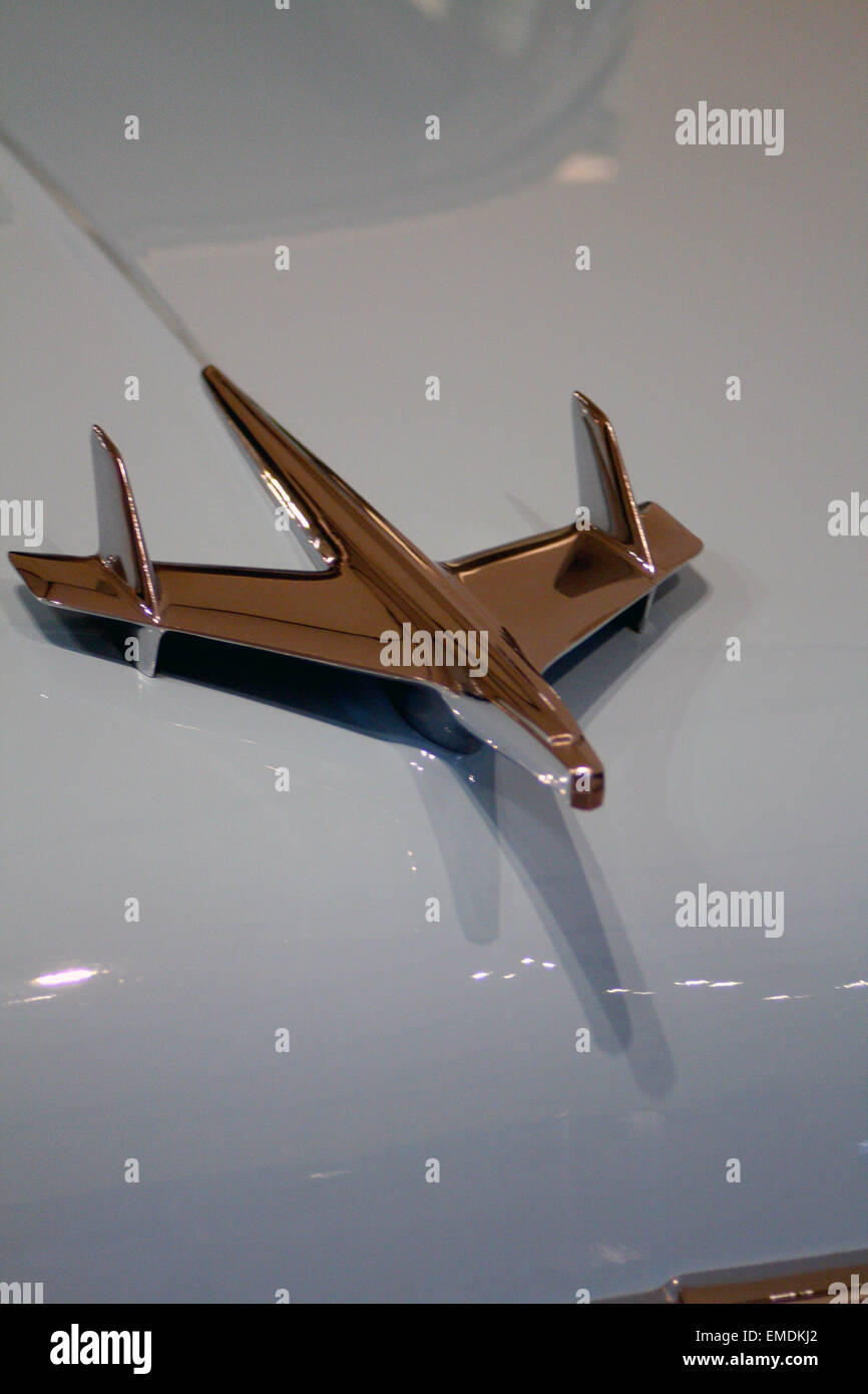 Vintage classic car ornament Stock Photo Alamy