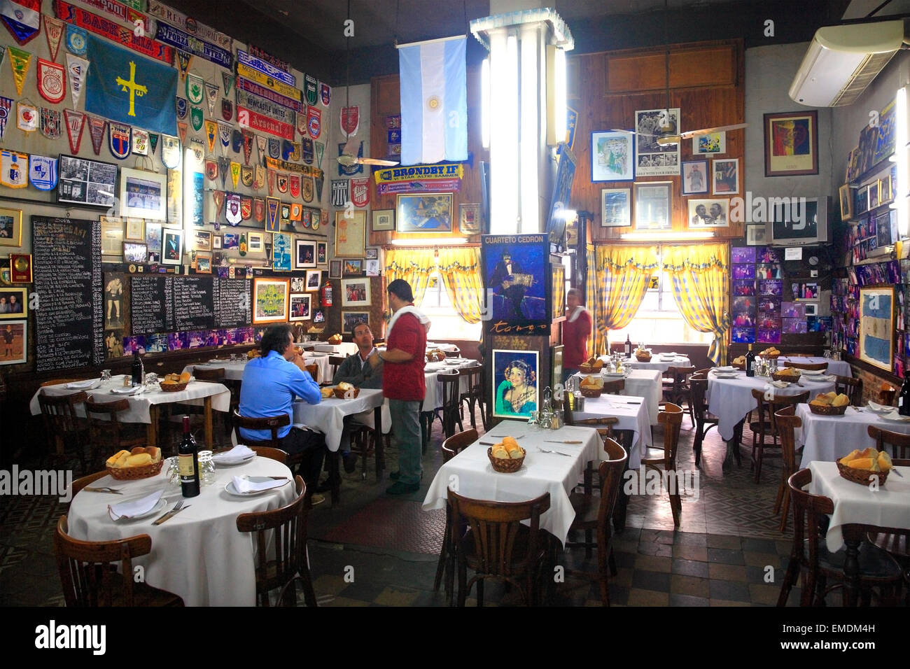 "El Obrero" Cantina restaurant, La Boca, Buenos Aires, Argentina Stock Photo Alamy