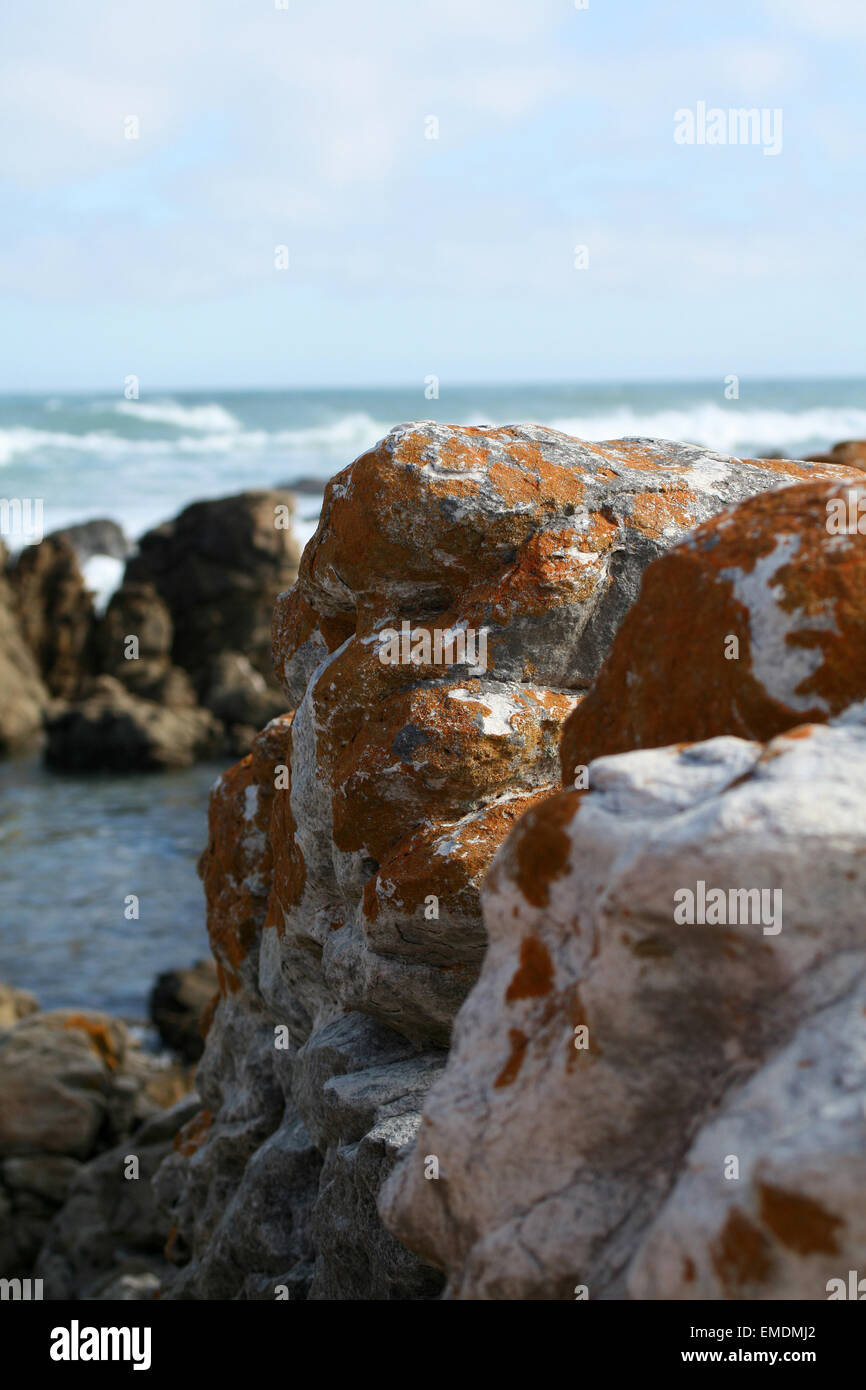 Rocks and ocean Stock Photo - Alamy