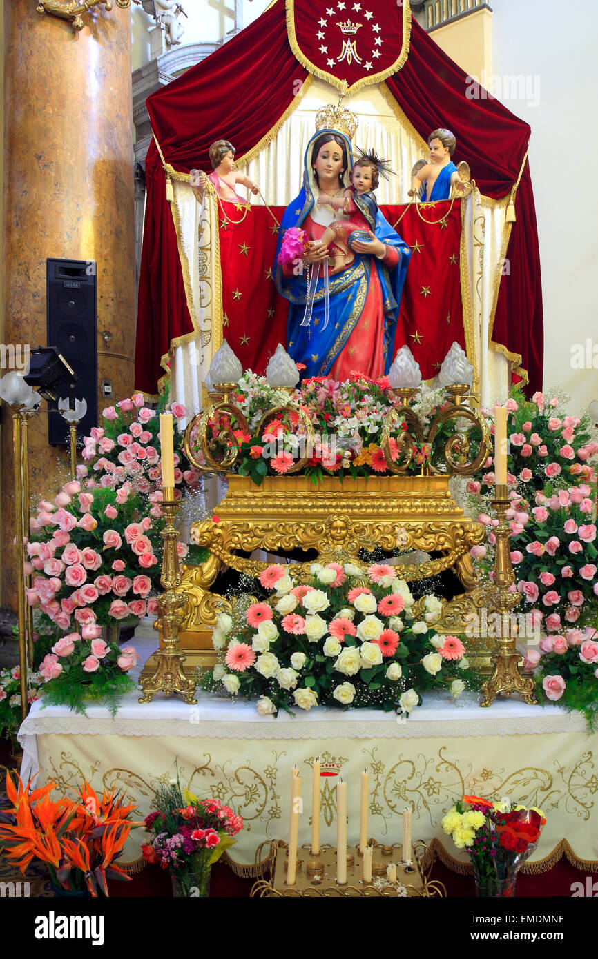 San Juan evangelista church, La Boca, Buenos Aires, Argentina (Saint John church) Stock Photo