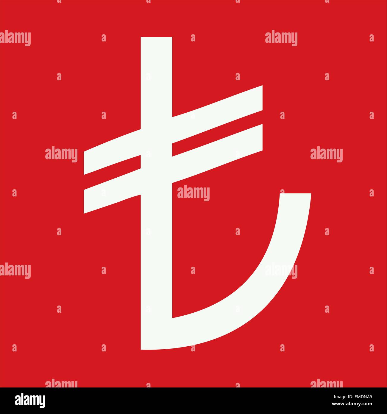 The Currency Sign of Turkish Lira Stock Vector Image & Art Alamy