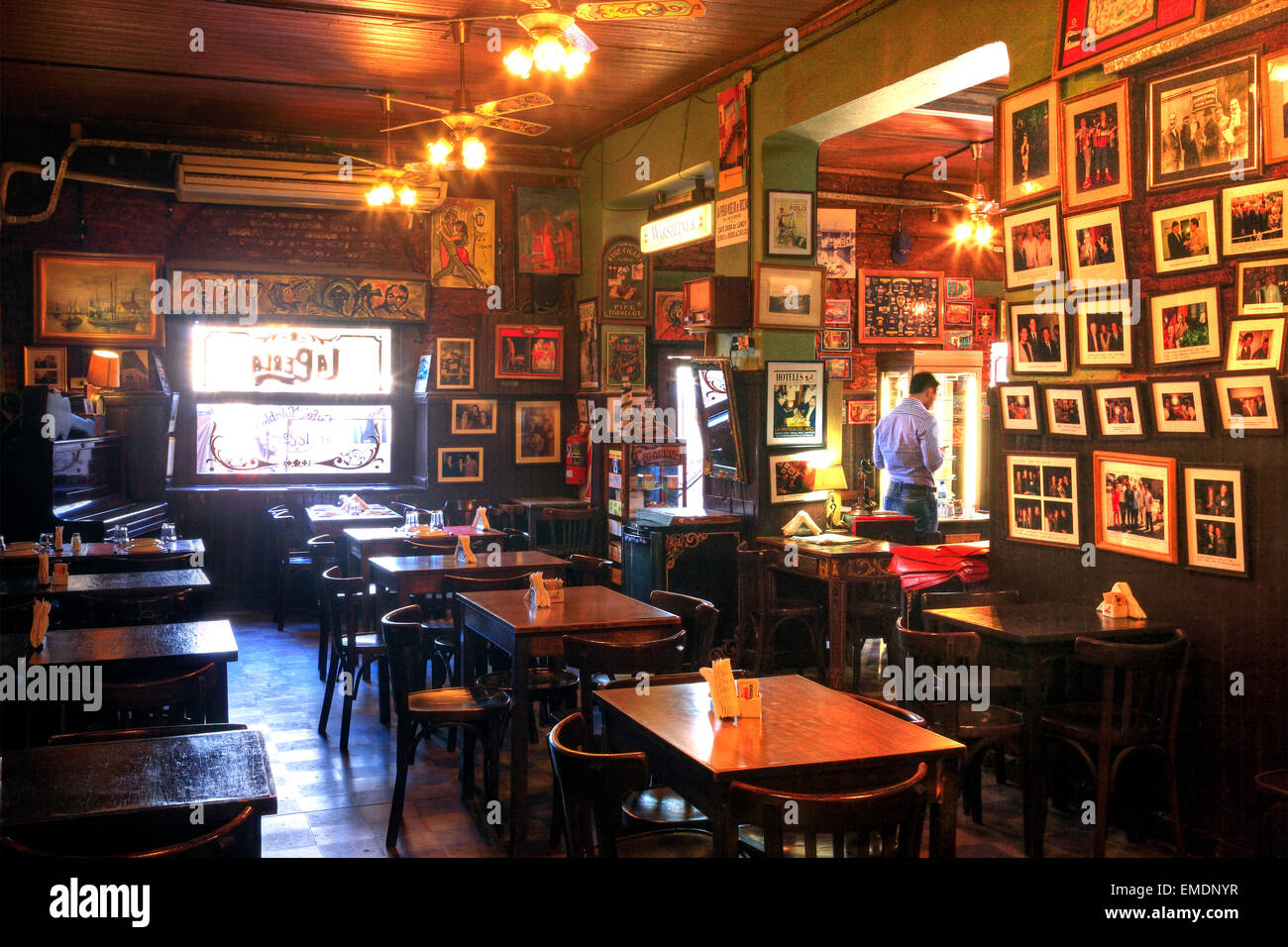 Notable Bar "La Perla". La Bocqa, Buenos Aires, Argentina Stock Photo -  Alamy
