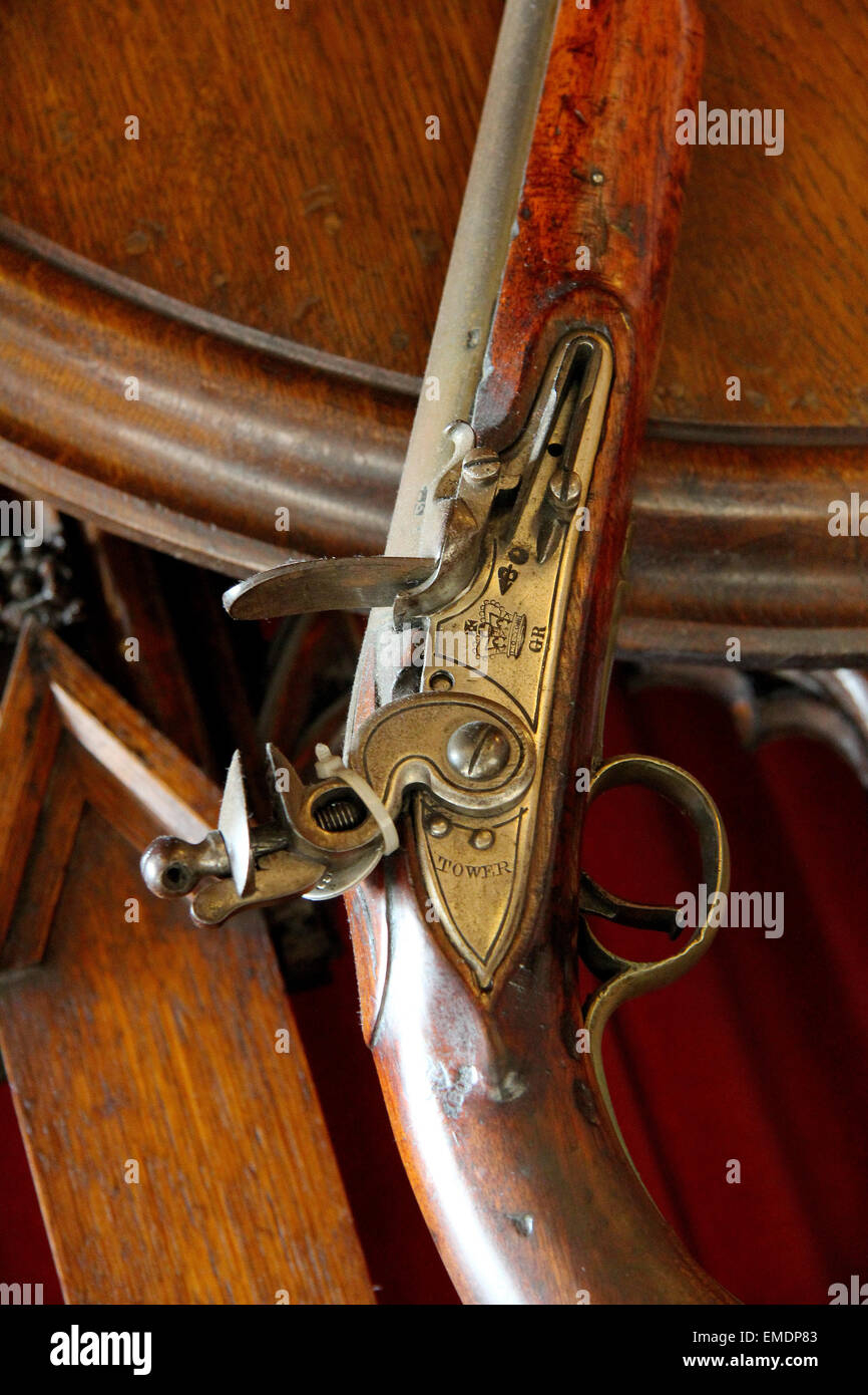 Tower flintlock gun Stock Photo - Alamy