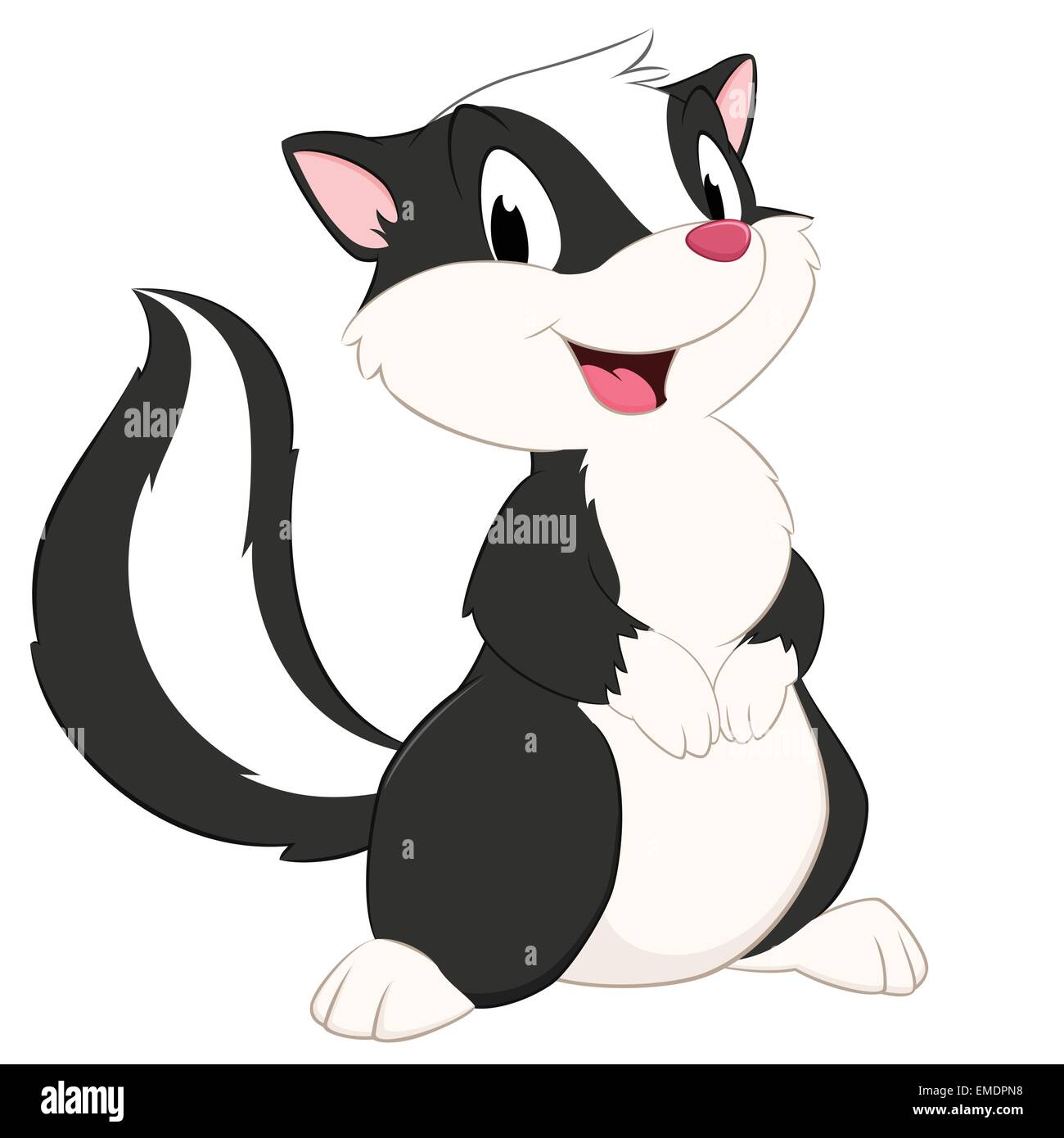 Cartoon skunk hires stock photography and images Alamy