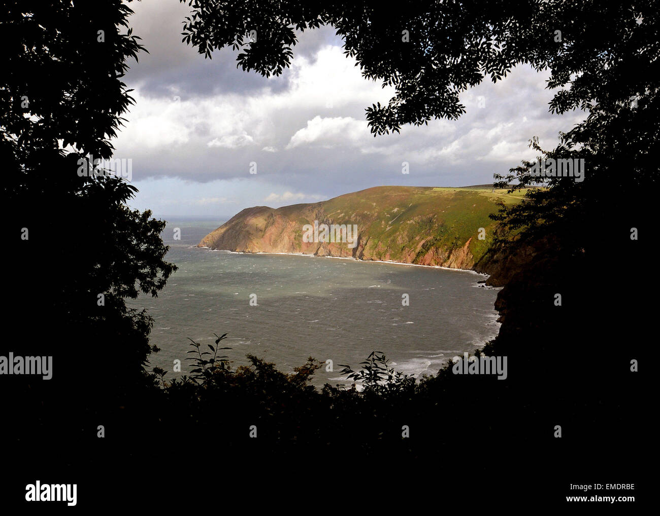 Lynton Lynmouth North Devon Stock Photo Alamy