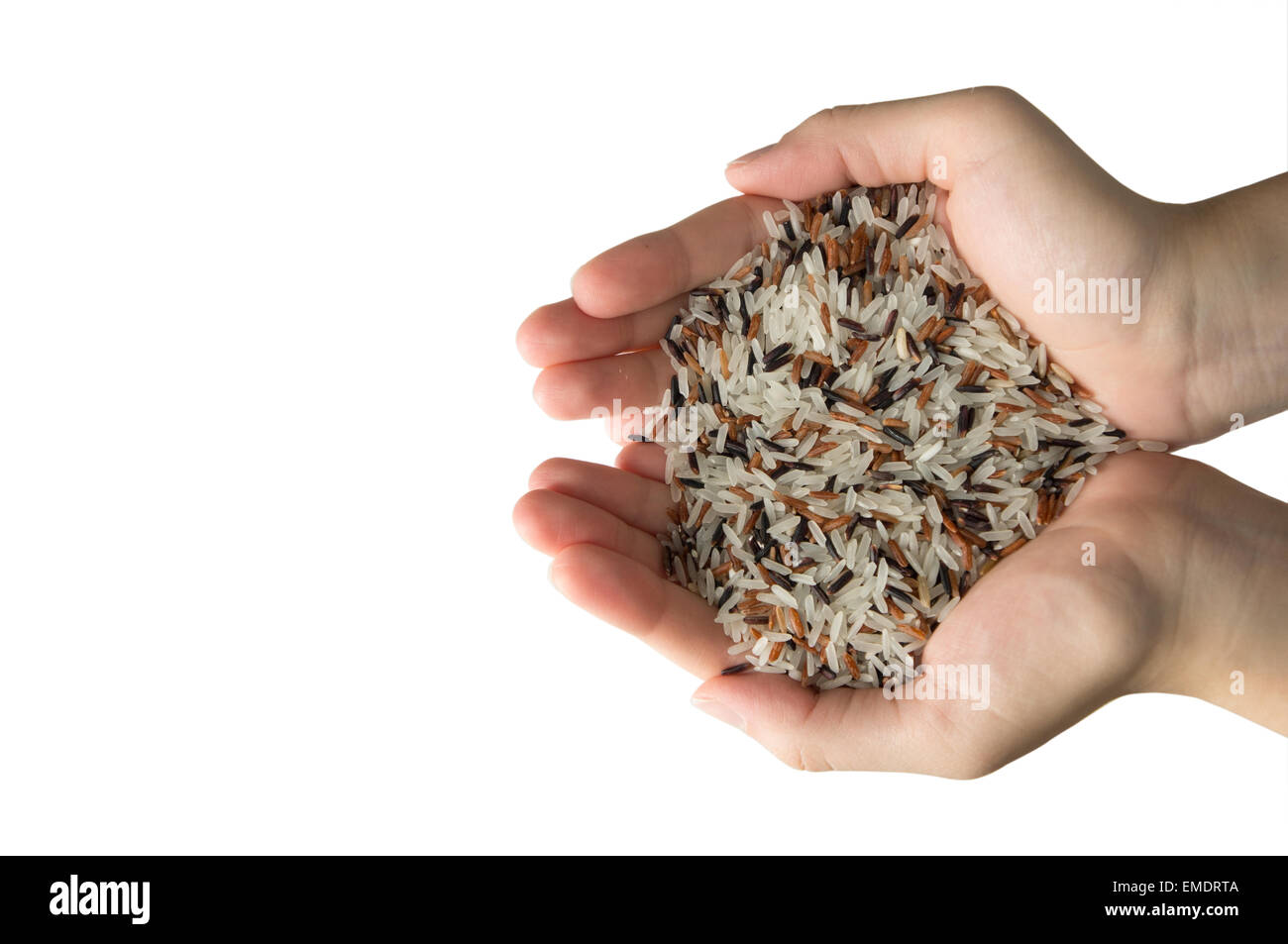 Uncooked Colored Rice rice meal food uncooked preparation color seed Stock Photo - Alamy