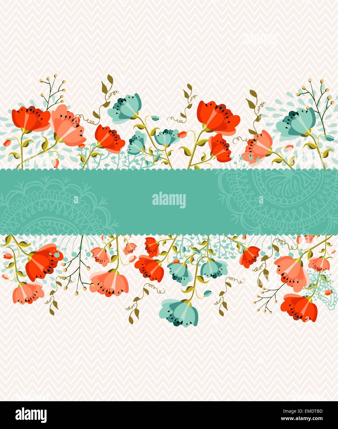 Spring flower banner Stock Vector Image & Art - Alamy