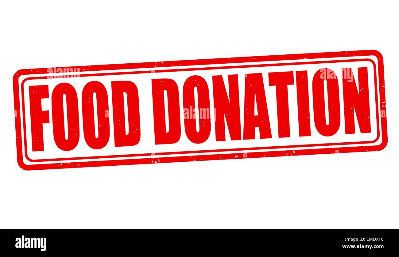 Food donation Stock Vector Images Alamy