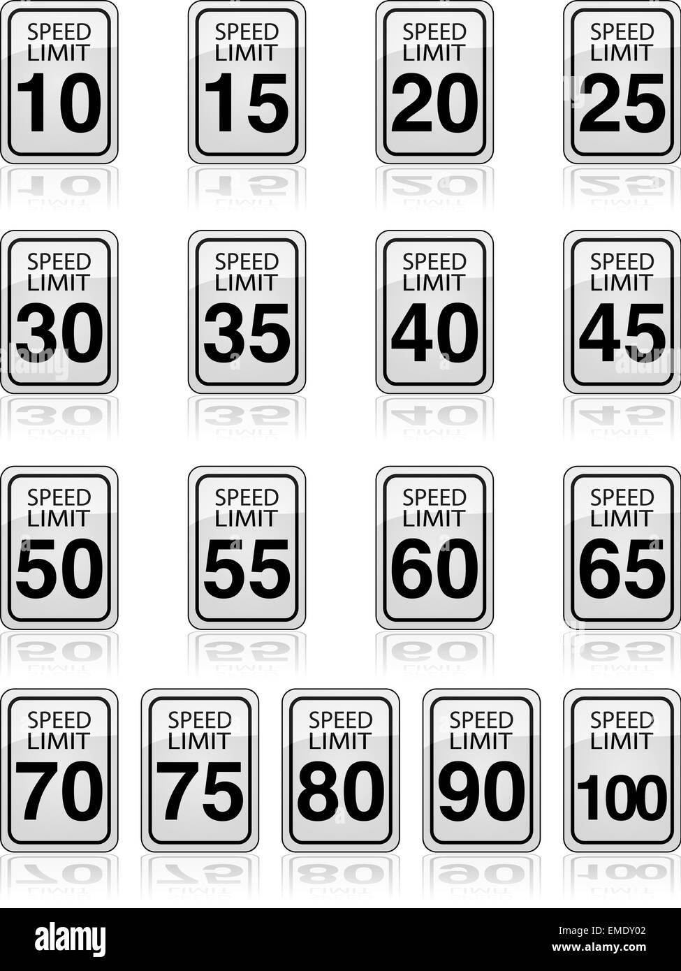 Traffic Signs Black and White Stock Photos & Images Alamy