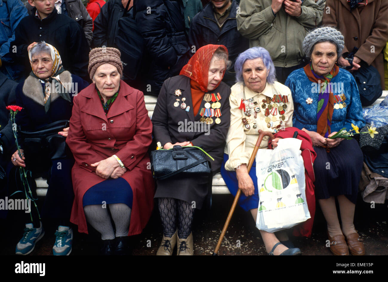 Russian World War II veterans celebrate Victory Day in the Bolshoi ...