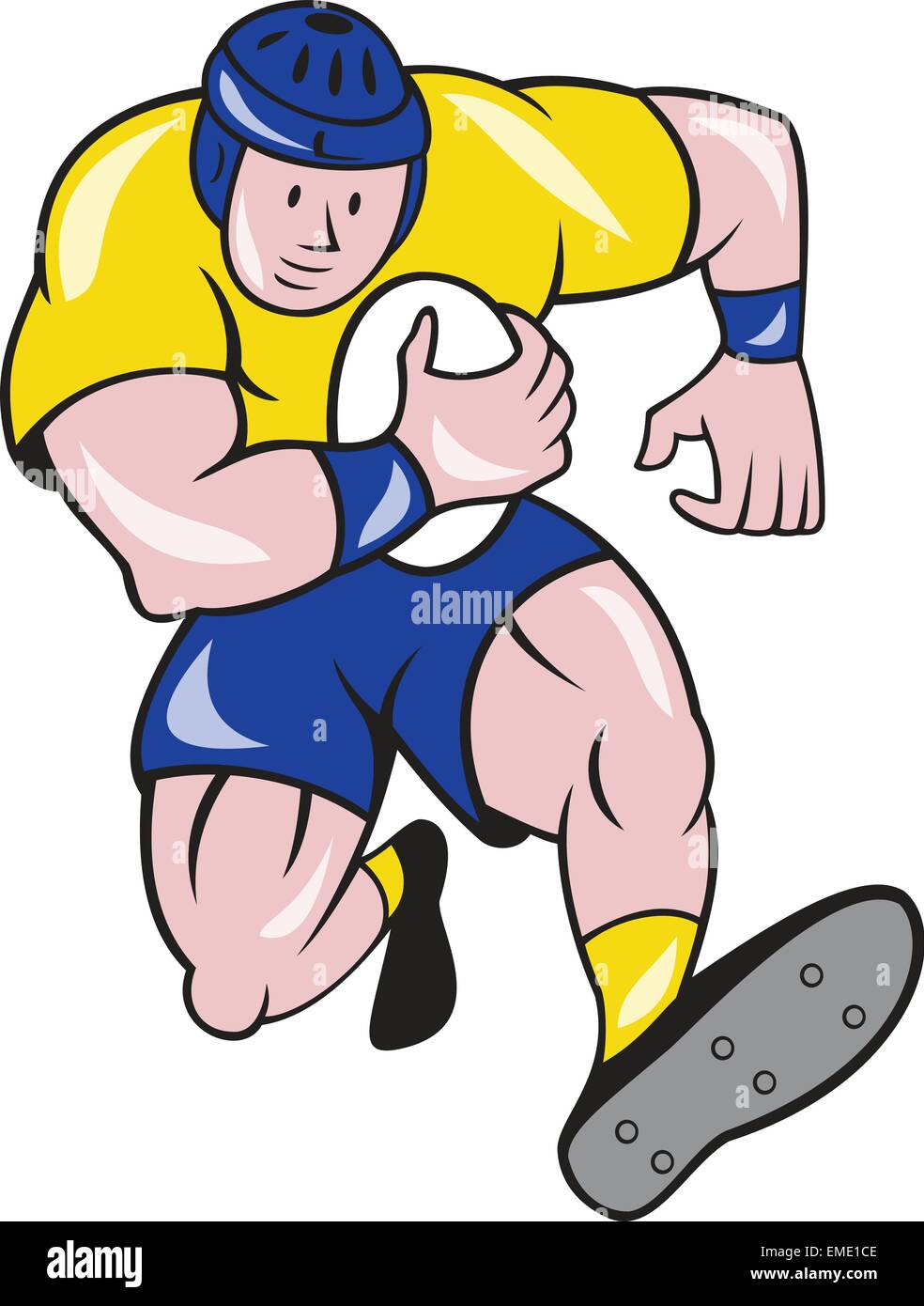 Rugby Cartoon High Resolution Stock Photography And Images Alamy