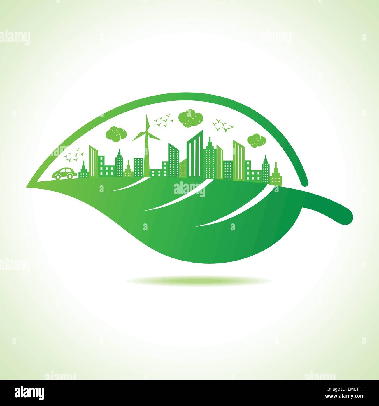 Illustration of ecology concept- save nature Stock Vector Image & Art ...