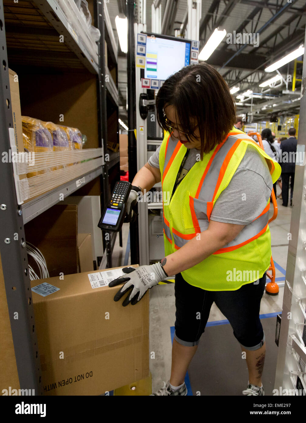 Fulfillment center hires stock photography and images Alamy