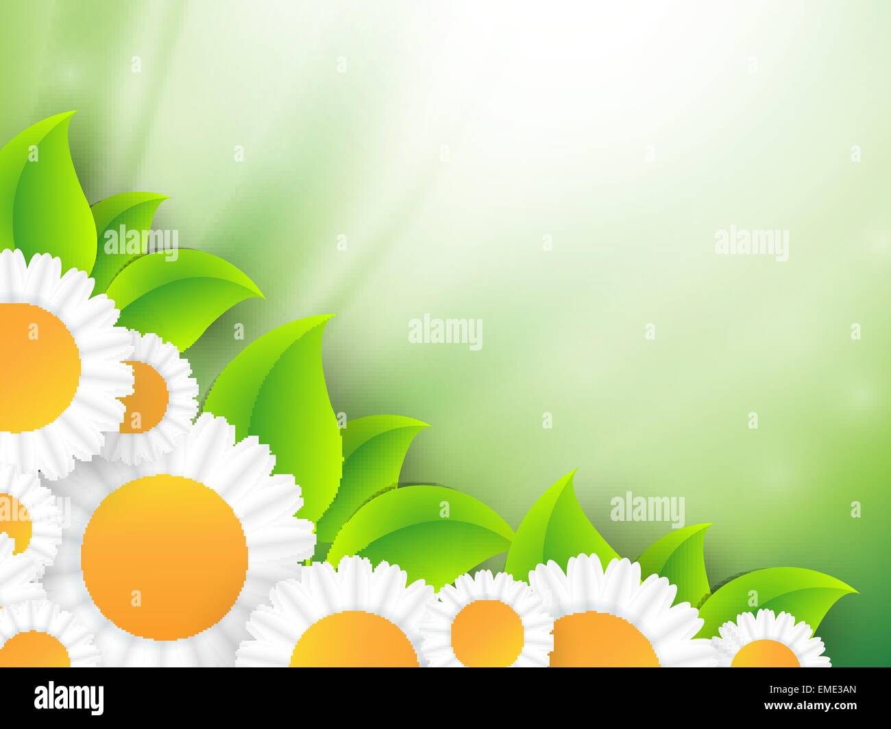 Vector abstract summer time background Stock Vector Image & Art - Alamy